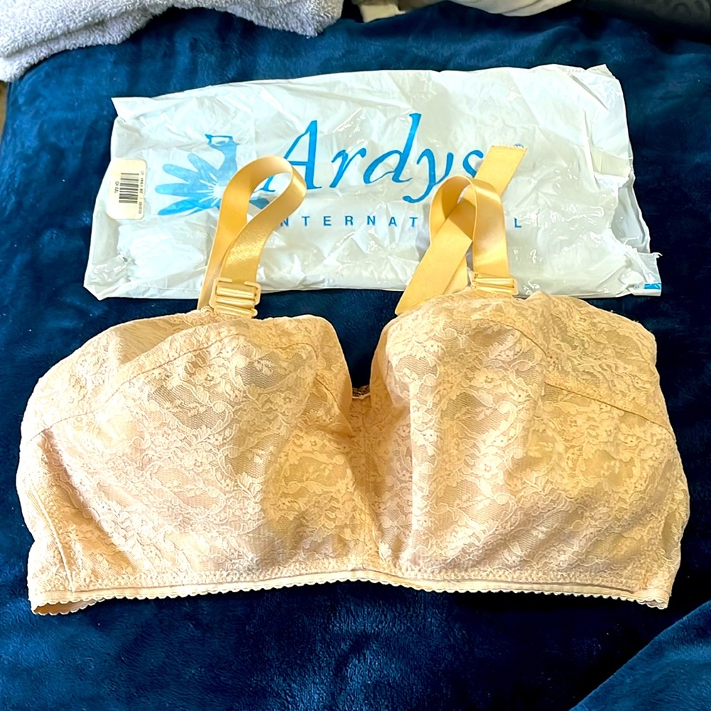 Peach colored bra by Ardyss international